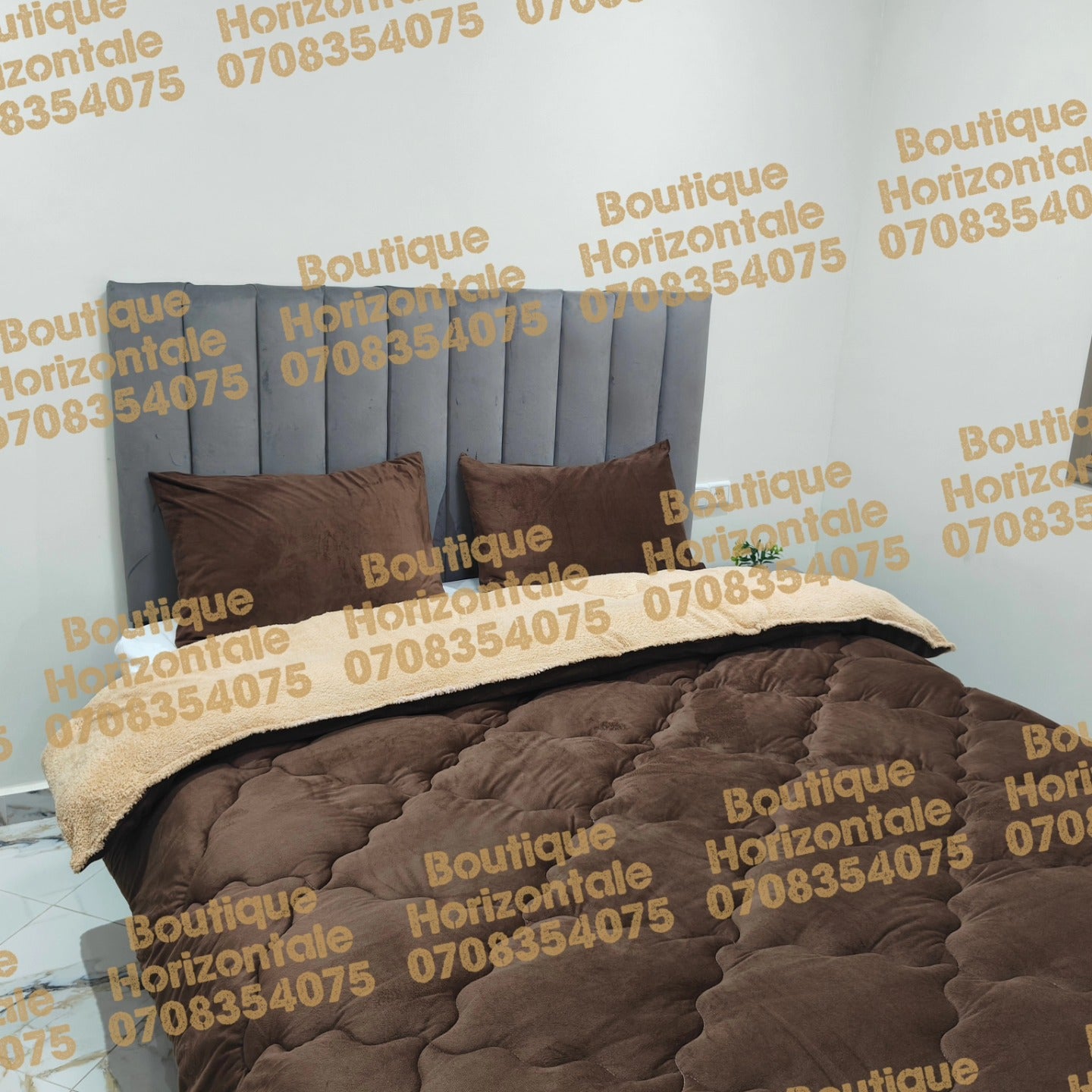 Couvre lit deux places