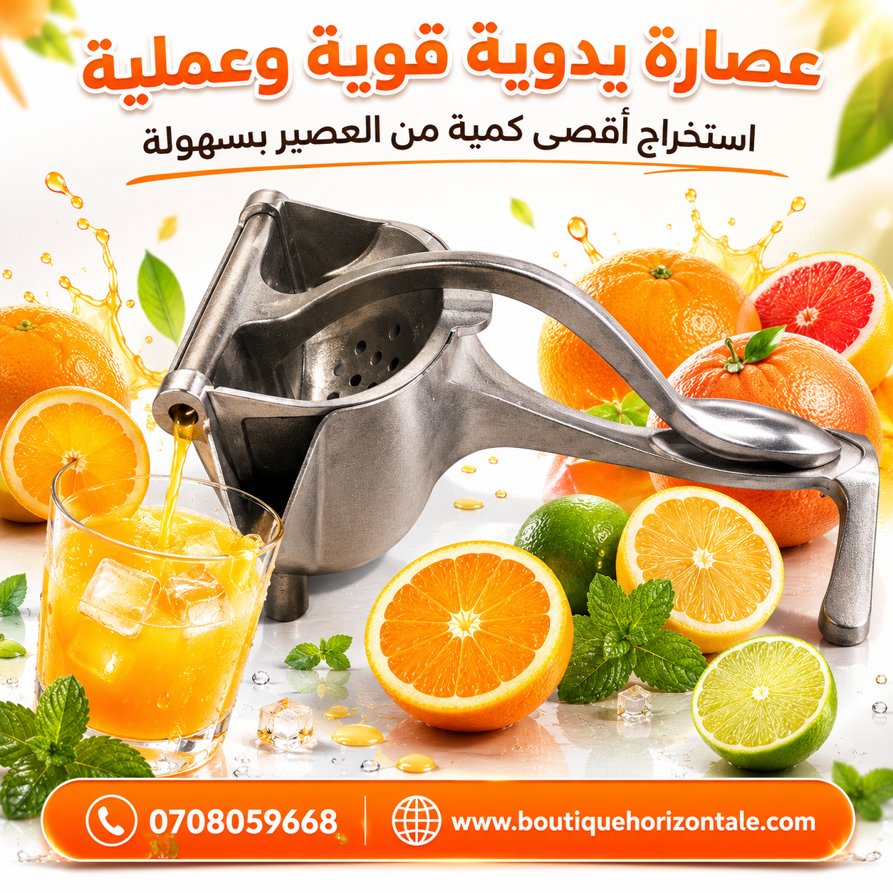 عصارة يدوية احترافية