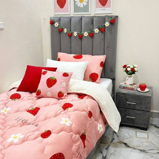 Couette Rose fraises