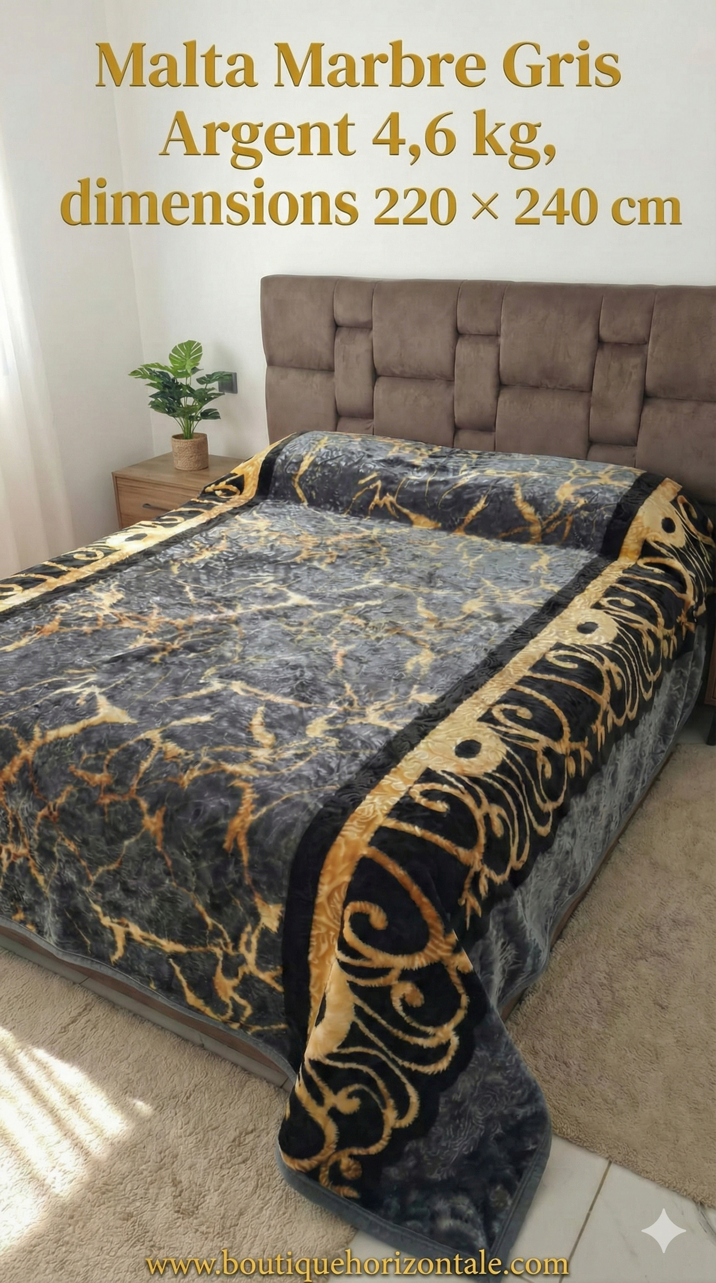 Malta marbre gris argent