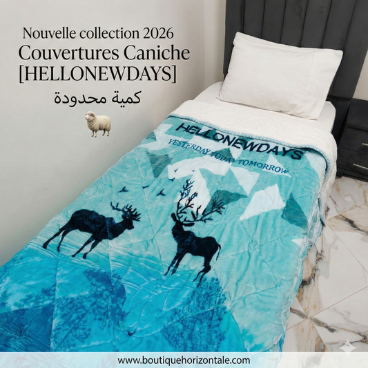 Couverture Caniche HELLONEWDAYS