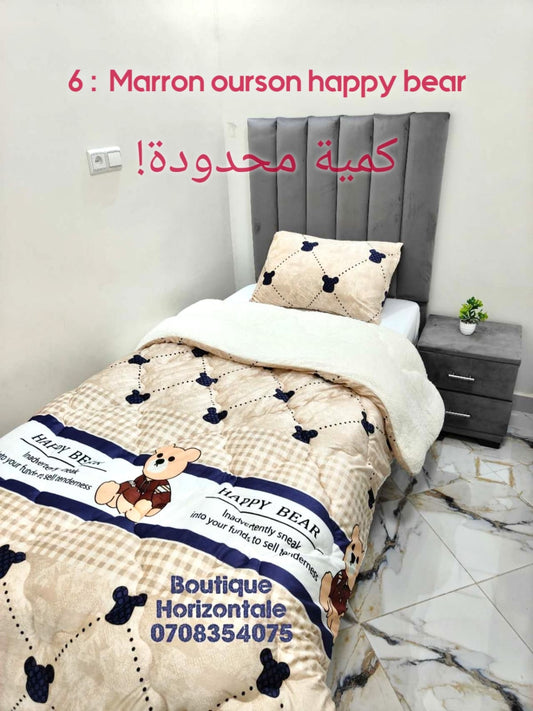 couvre lits – Ourson Happy Bear